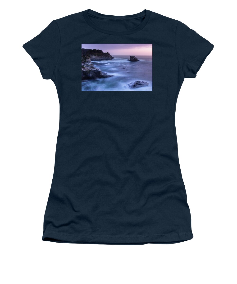 2nd Beach Women's T-Shirt featuring the photograph Cape Flattery 2 by Mati Krimerman