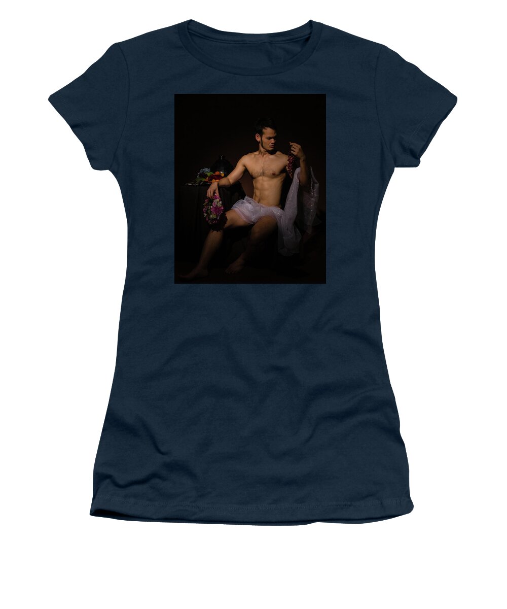 Caravaggio Women's T-Shirt featuring the photograph Caravaggio 1 by Rick Saint