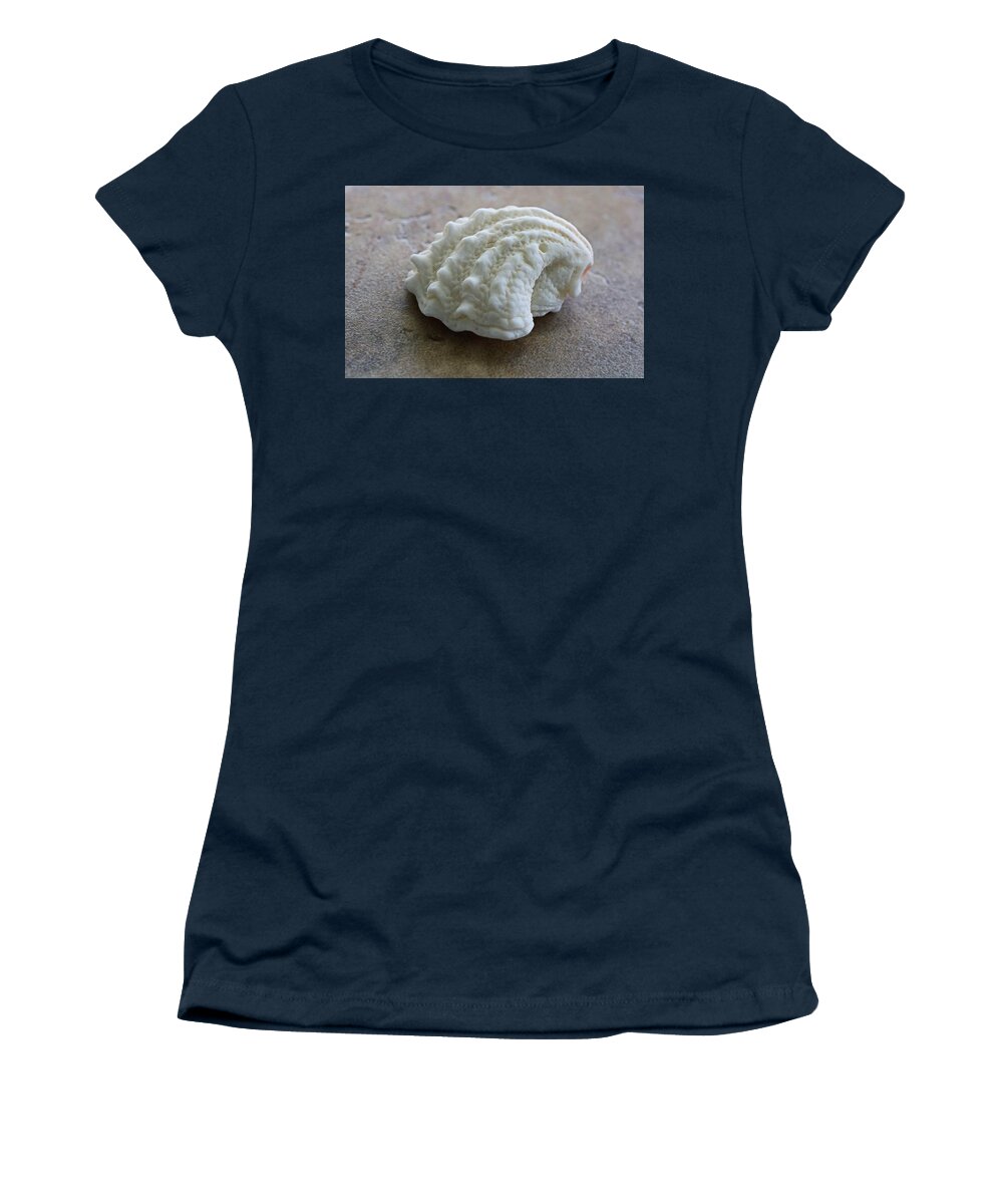 Sea Shell Women's T-Shirt featuring the photograph Cat's Paw by Michiale Schneider