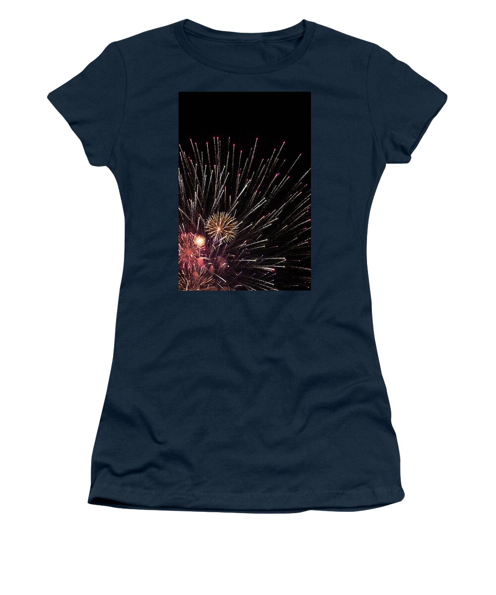 Fireworks Women's T-Shirt featuring the photograph Celebrate by Karol Livote