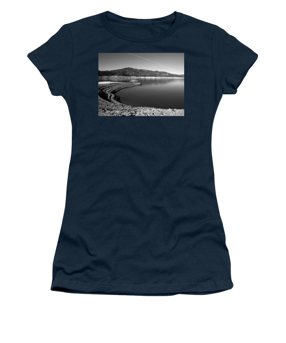 Centimudi Women's T-Shirt featuring the photograph Centimudi in Black and White by Joyce Dickens