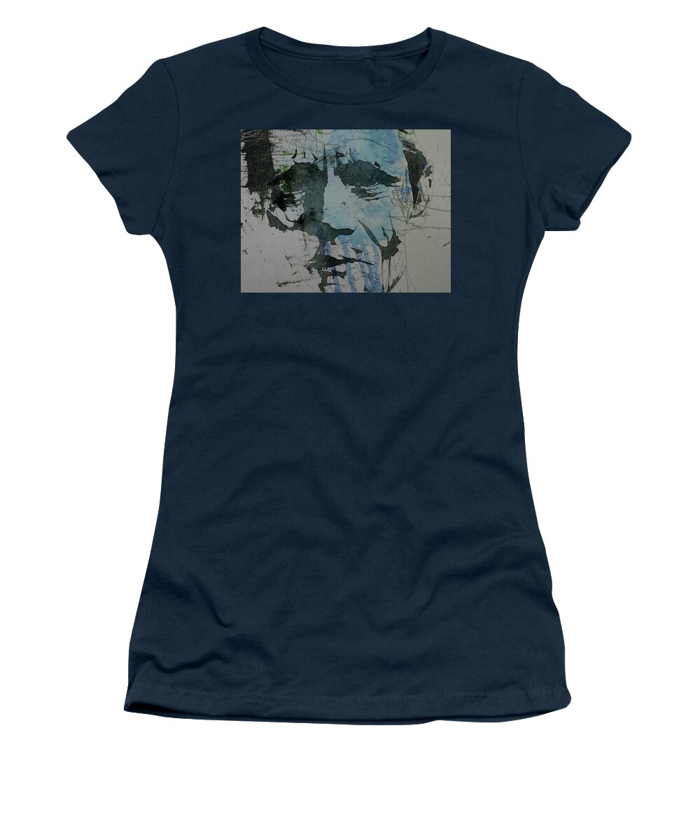 Chet Baker Women's T-Shirt featuring the painting Chet Baker by Paul Lovering