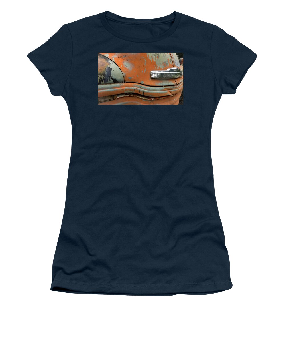 Idaho Women's T-Shirt featuring the photograph Chevy Front by Jean Noren