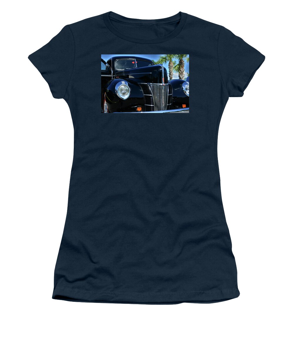 Classic Ford Coupe Women's T-Shirt featuring the photograph Classic Ford Coupe by Ben Prepelka