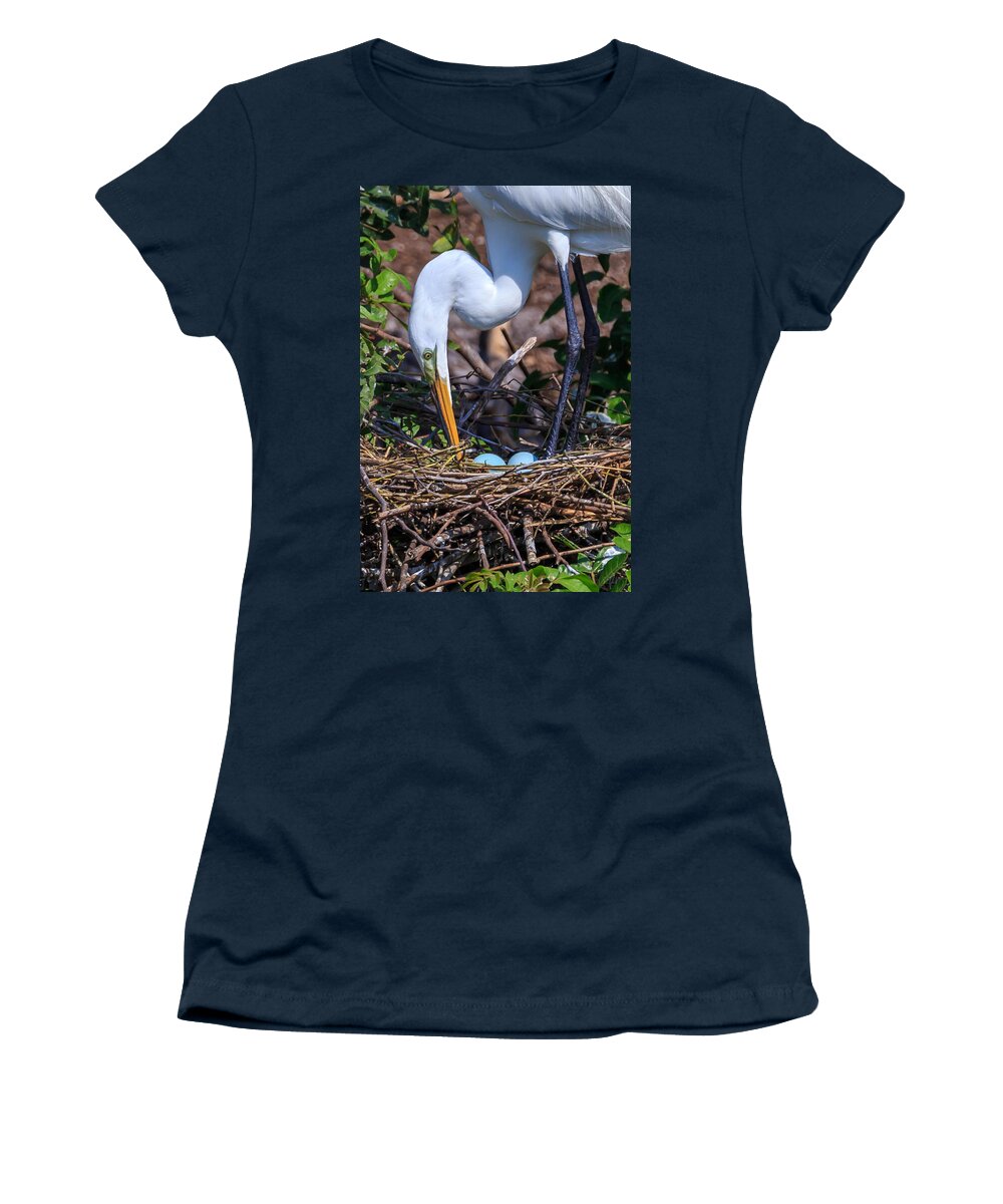 Florida Women's T-Shirt featuring the photograph Cleaning House by Paul Schultz