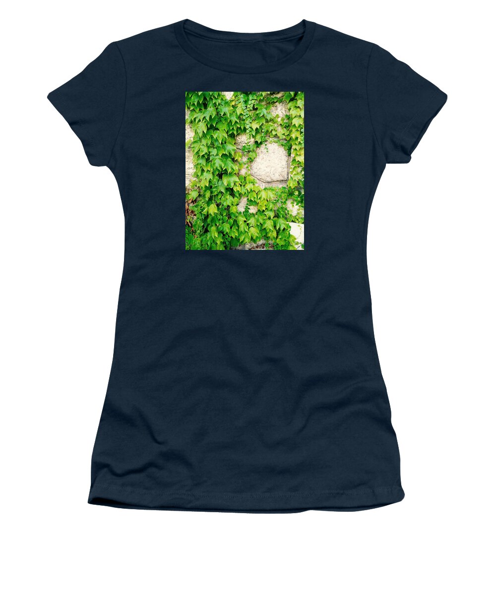 Green Women's T-Shirt featuring the photograph Climbing Vines by Tiffany Marchbanks