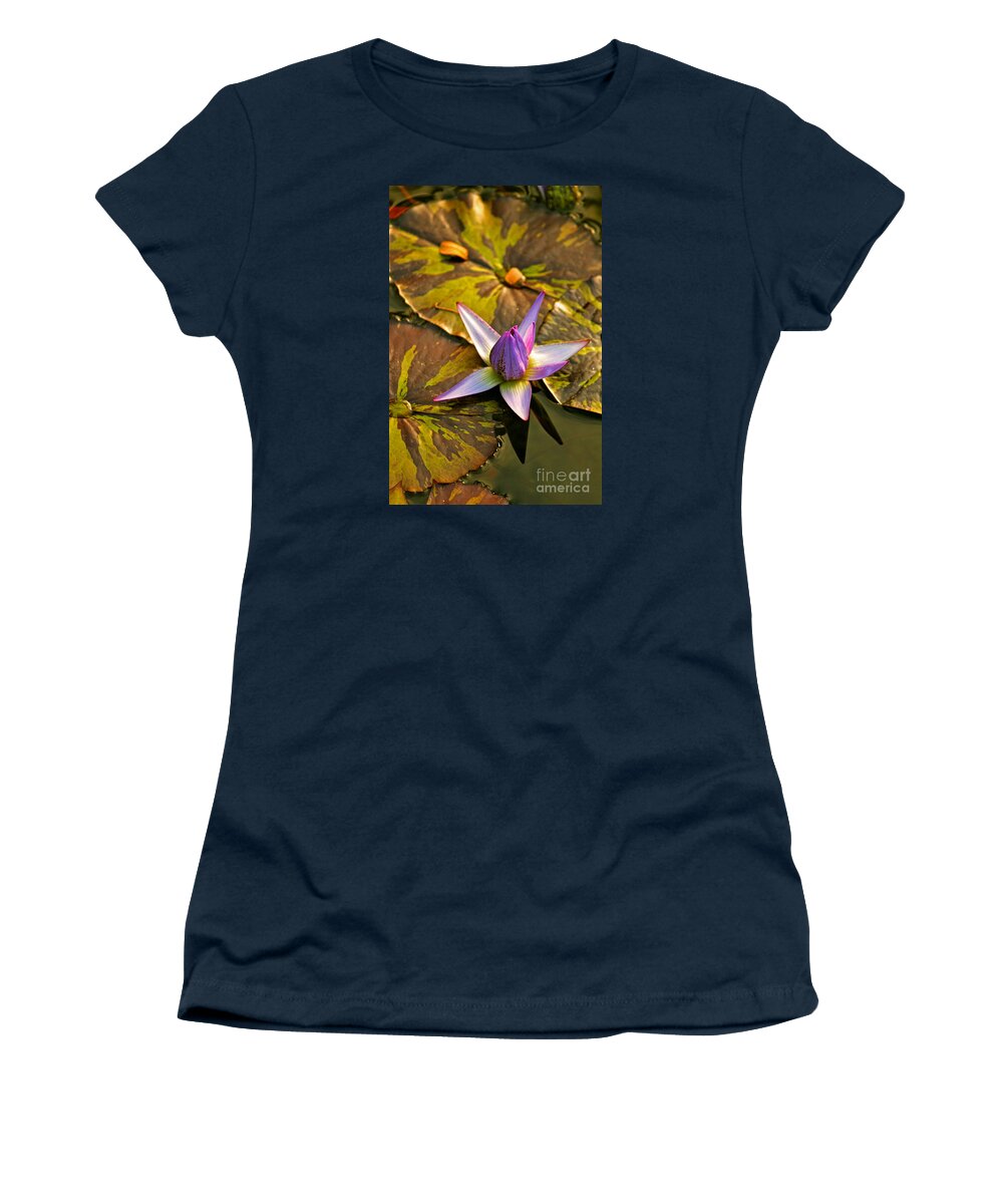 Lotus Women's T-Shirt featuring the photograph Closing for the Night by Michael Cinnamond