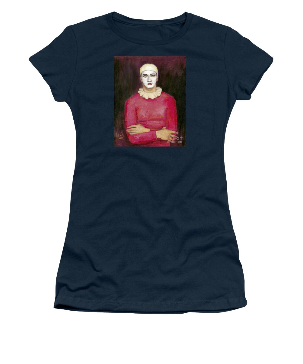 1938 Women's T-Shirt featuring the painting Clown 1948 by Granger