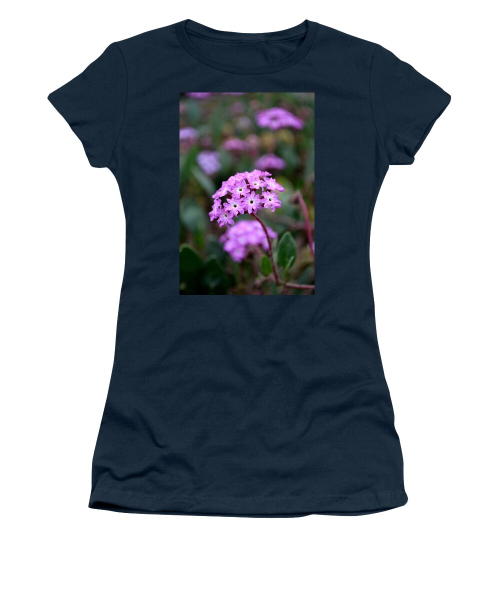  Women's T-Shirt featuring the photograph Coastal Flower by Dean Ferreira
