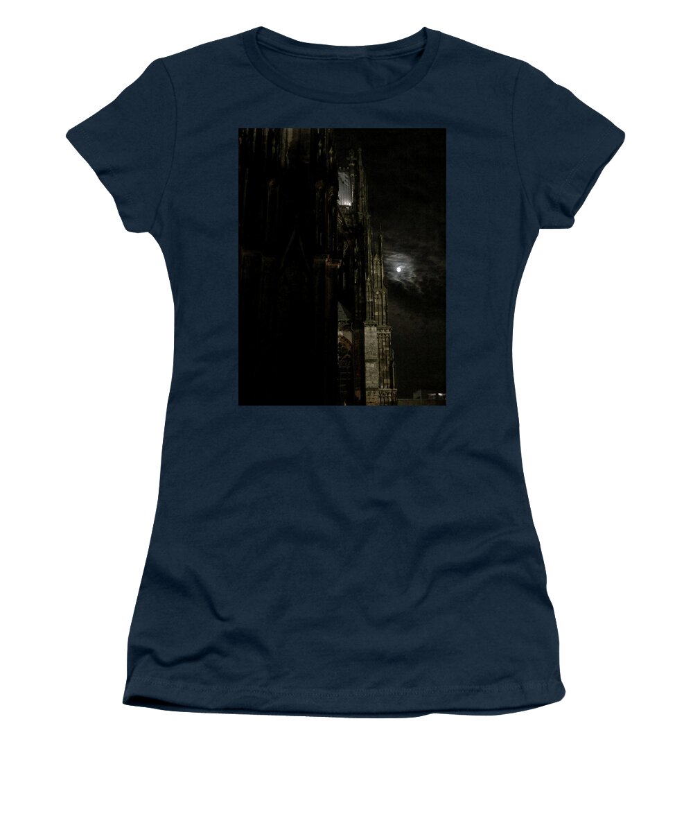 Cologne Women's T-Shirt featuring the photograph Cologne Cathedral by Fabio Giannini