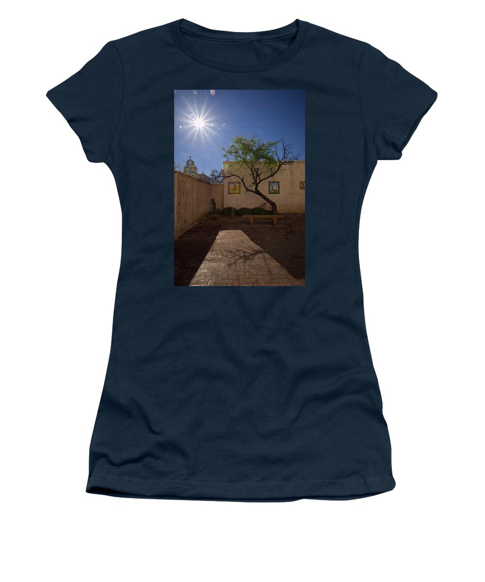 Mission Women's T-Shirt featuring the photograph Come... I Will Give You Rest by Lucinda Walter