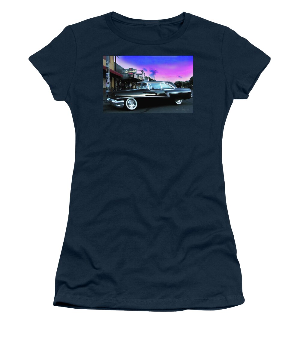 Continental Club Women's T-Shirt featuring the photograph Continental Club by Micah Offman