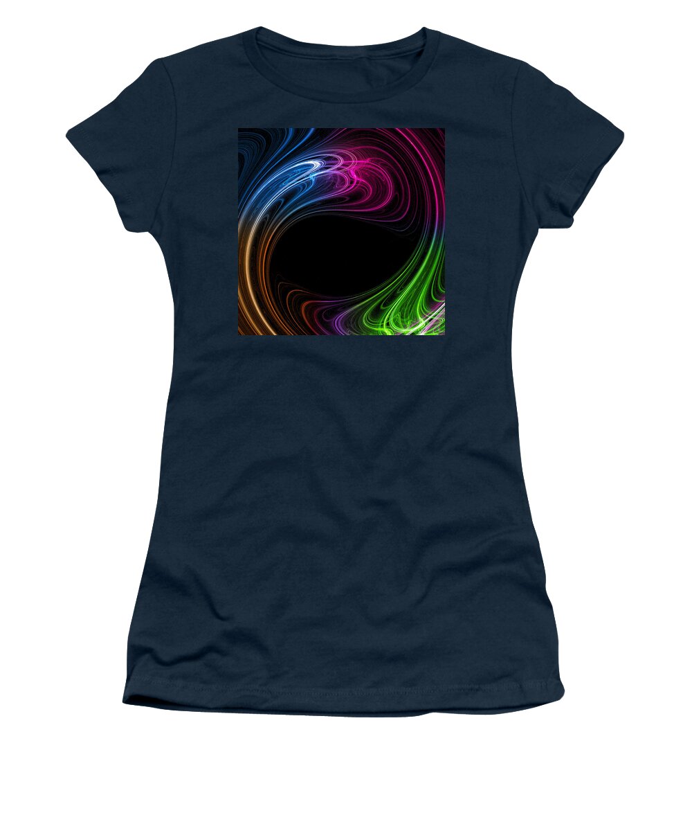 Space Women's T-Shirt featuring the photograph Cosmic Maelstrom by Mark Blauhoefer