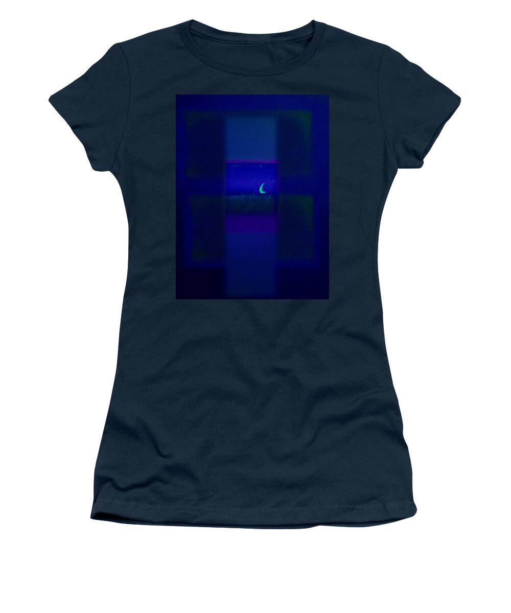 Rothko Women's T-Shirt featuring the painting Deep Blue Sea by Charles Stuart