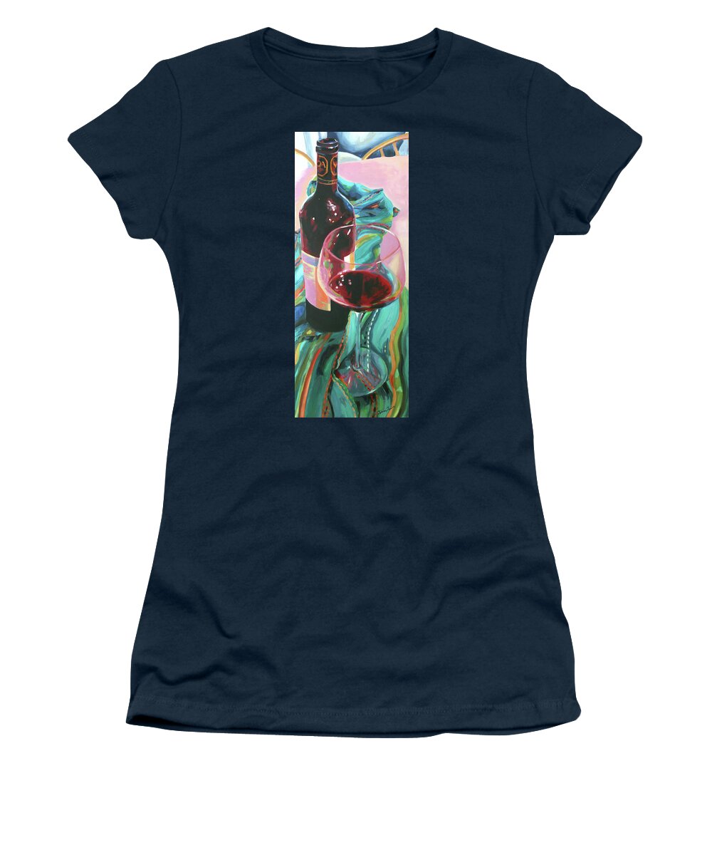 Still Life Women's T-Shirt featuring the painting Delight by Trina Teele