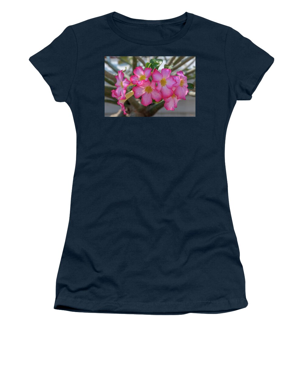 Scenic Women's T-Shirt featuring the photograph Desert Rose or Chuanchom DTHB2105 by Gerry Gantt