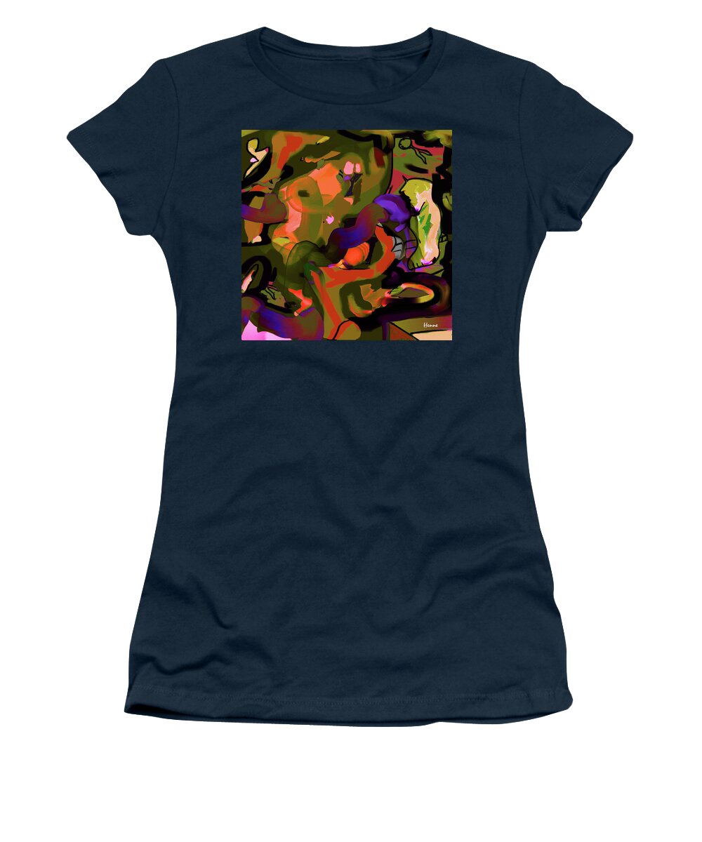 Digital Women's T-Shirt featuring the digital art Destiny by Robert Henne