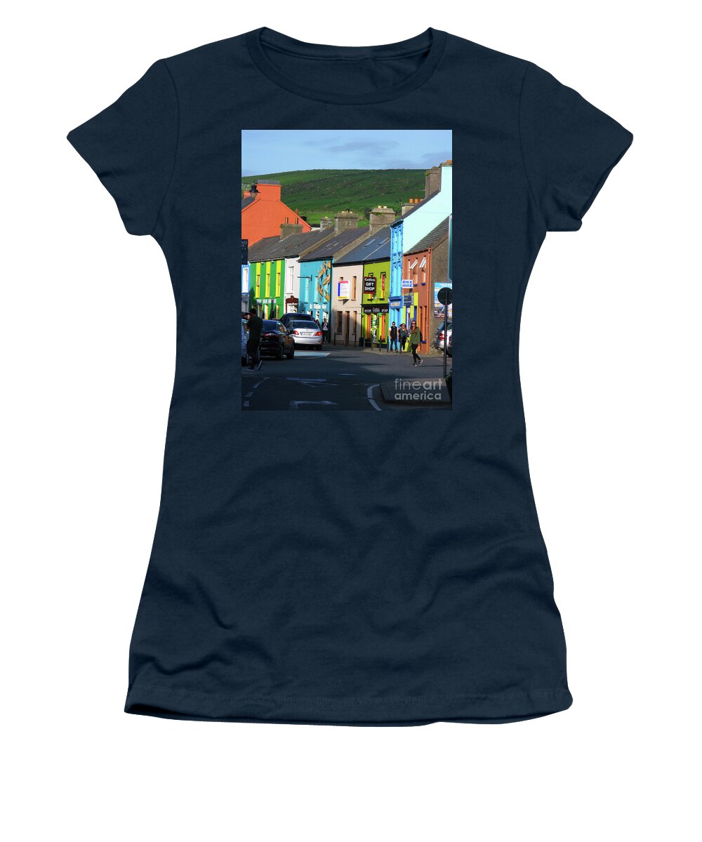 Village Women's T-Shirt featuring the photograph Dingle by Mini Arora