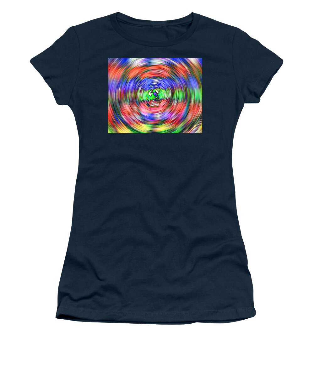 Dizzy Women's T-Shirt featuring the digital art Dizzy by David Stasiak