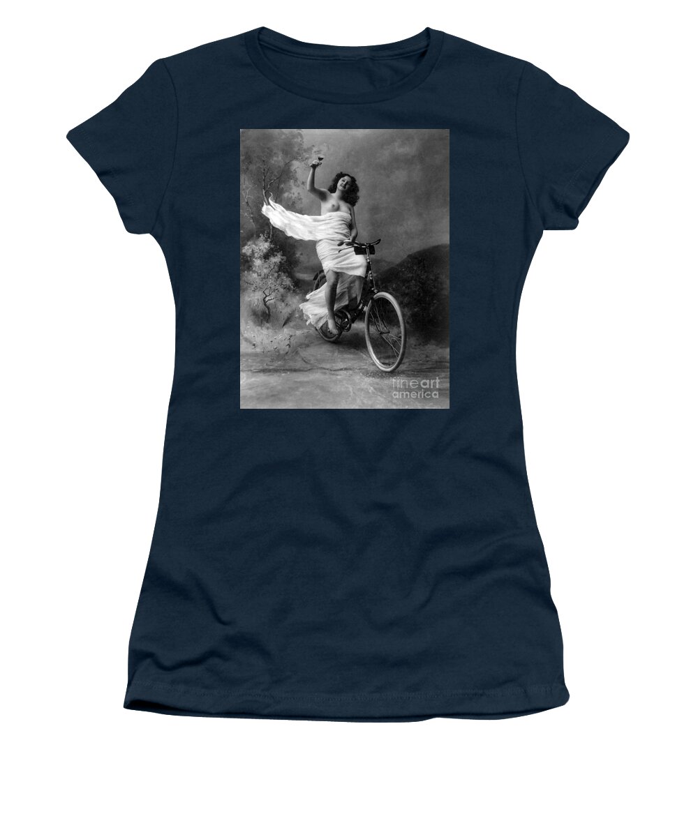 Erotica Women's T-Shirt featuring the photograph Dont Drink And Drive Nude Model 1897 by Science Source