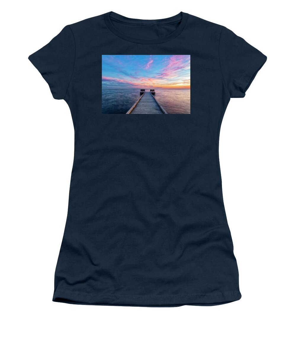Drawn To Beauty Women's T-Shirt featuring the photograph Drawn to Beauty by Russell Pugh