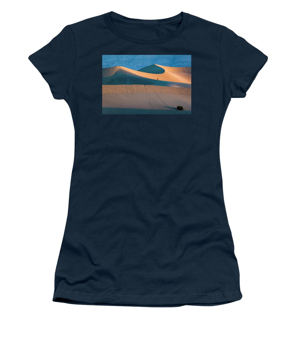 California Women's T-Shirt featuring the photograph Dune Runner by Joe Doherty