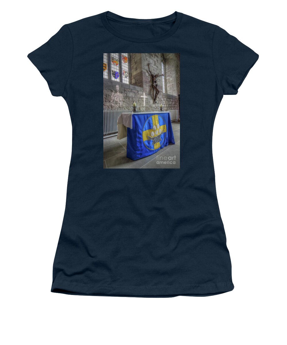 Christ Women's T-Shirt featuring the photograph Easter The Resurrection of Jesus by Ian Mitchell