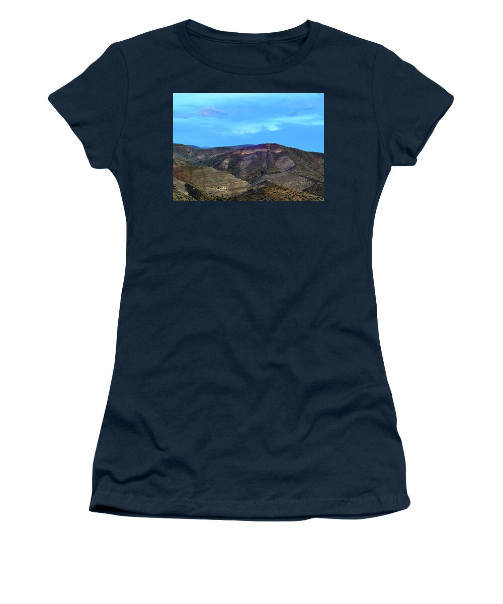 Landscape Women's T-Shirt featuring the photograph Eastern Hills by Tom Potter