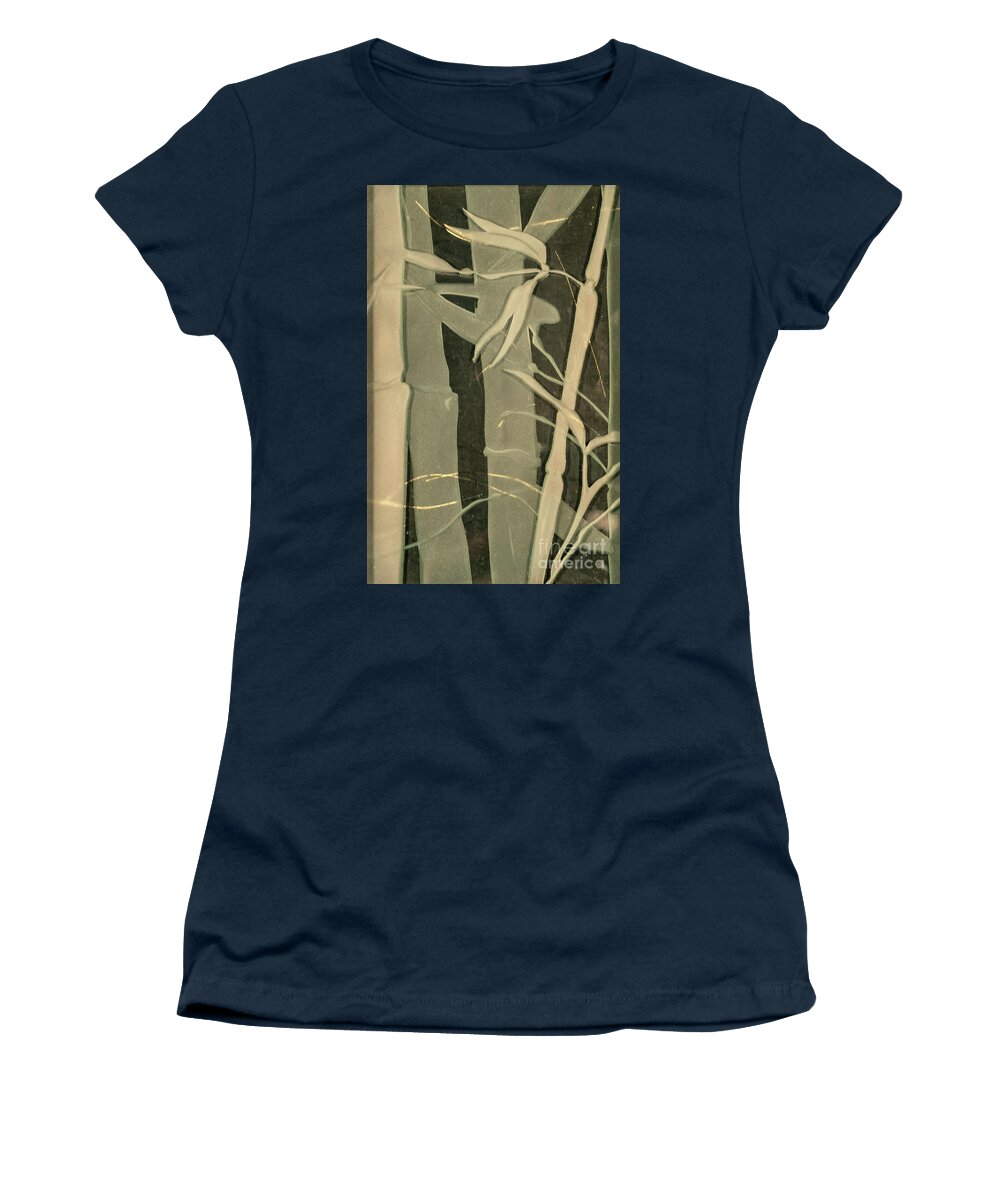 Bamboo Women's T-Shirt featuring the glass art Eclipse Bamboo by Alone Larsen