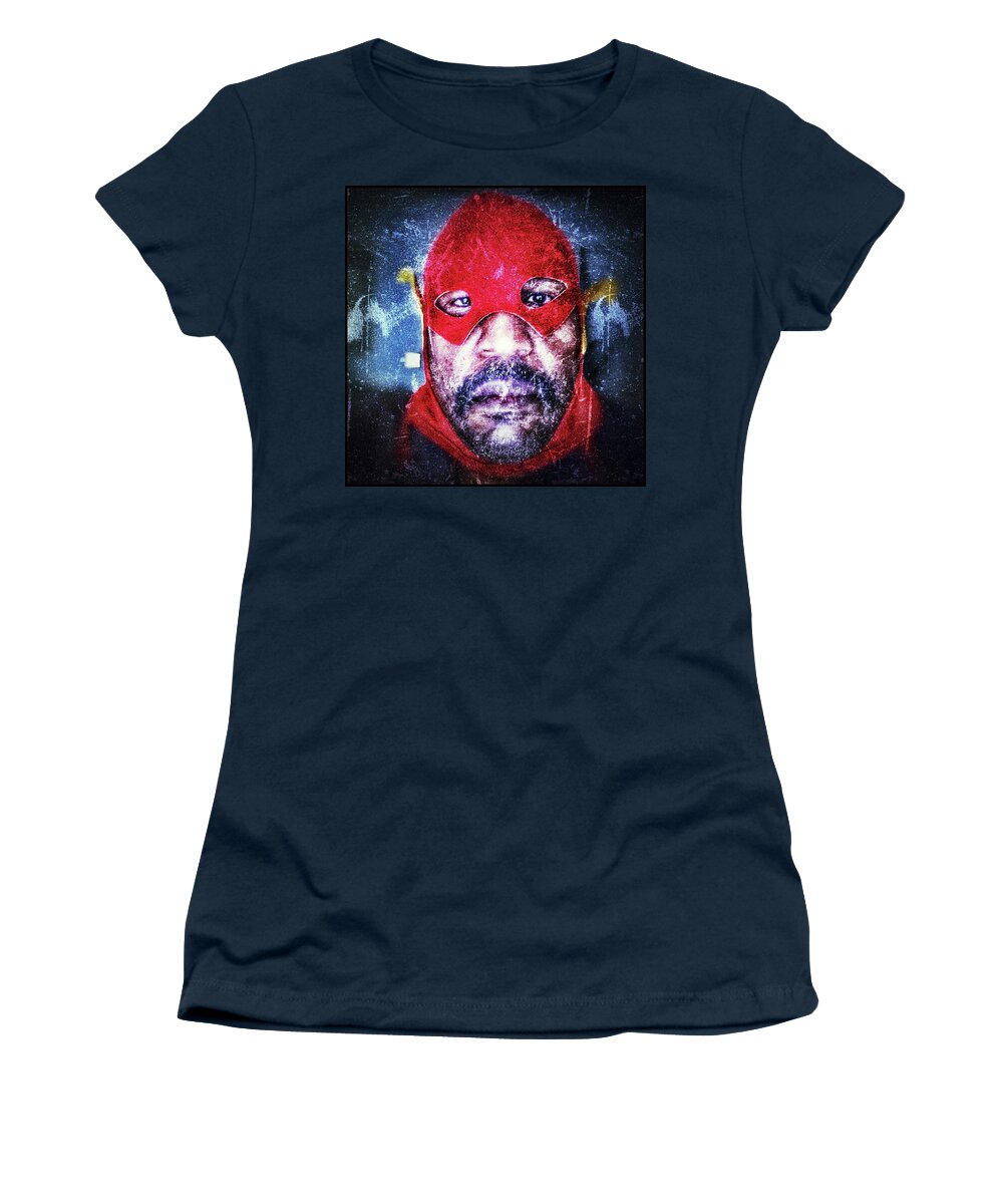 Flash Women's T-Shirt featuring the photograph Encounters with Lord Harden number one by Al Harden