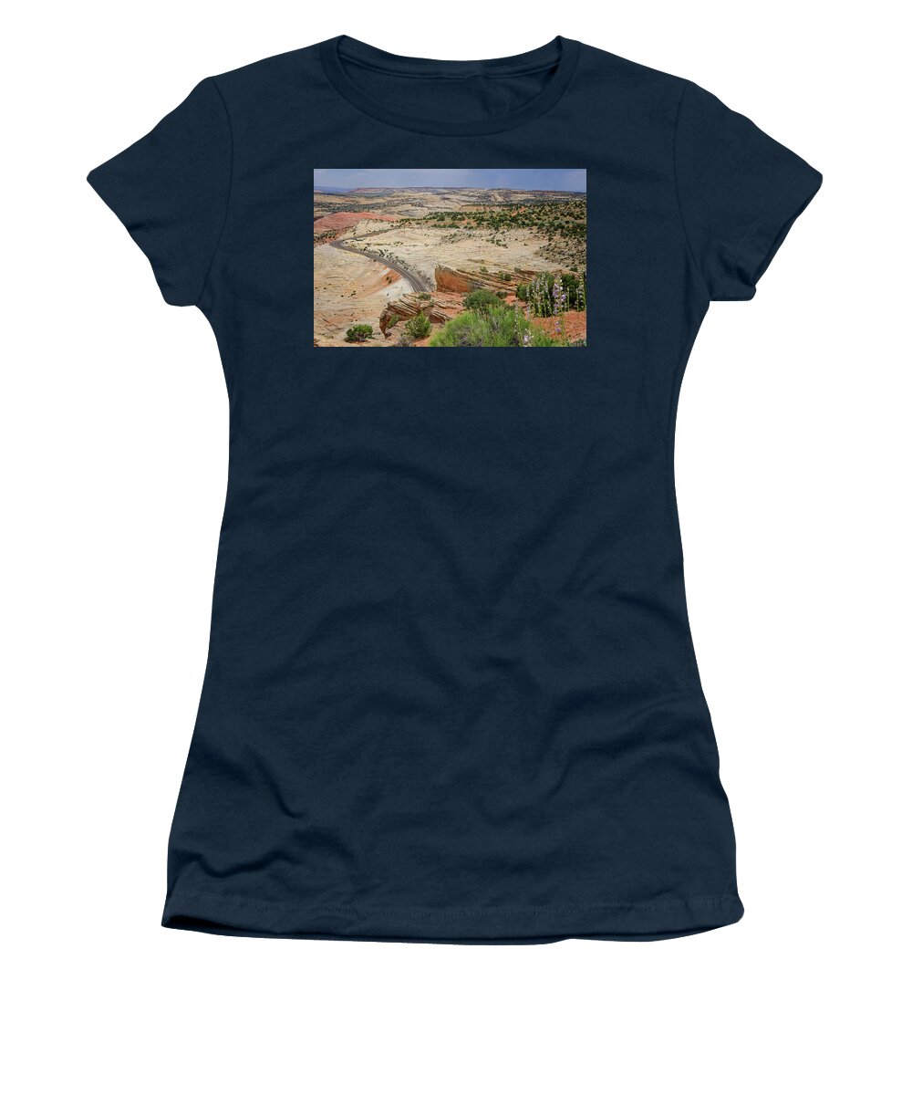 Escalante River Basin Women's T-Shirt featuring the photograph Escalante River Basin by Susan McMenamin