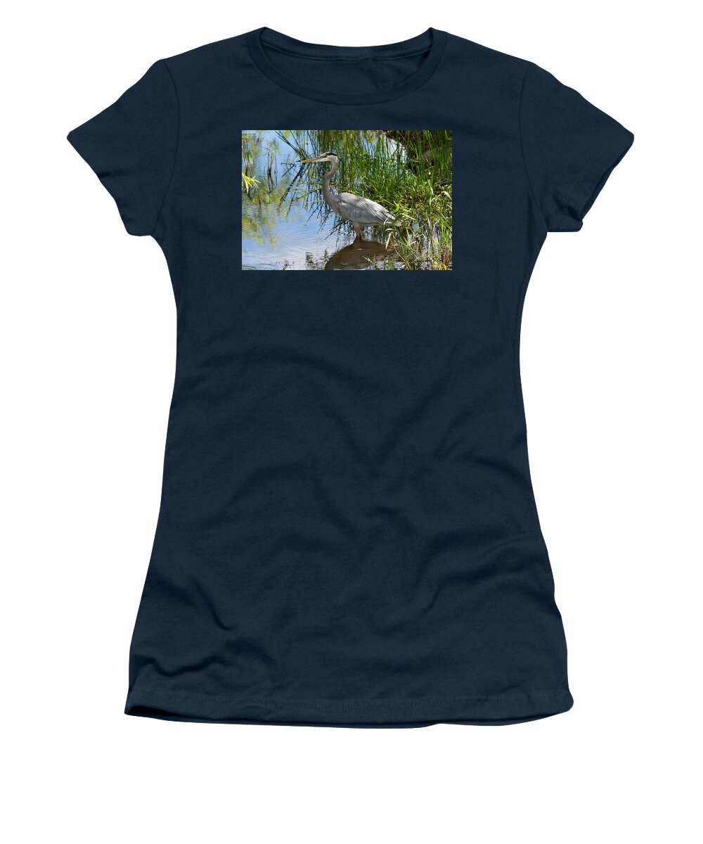 Everglades National Park Women's T-Shirt featuring the photograph Everglades 572 by Michael Fryd