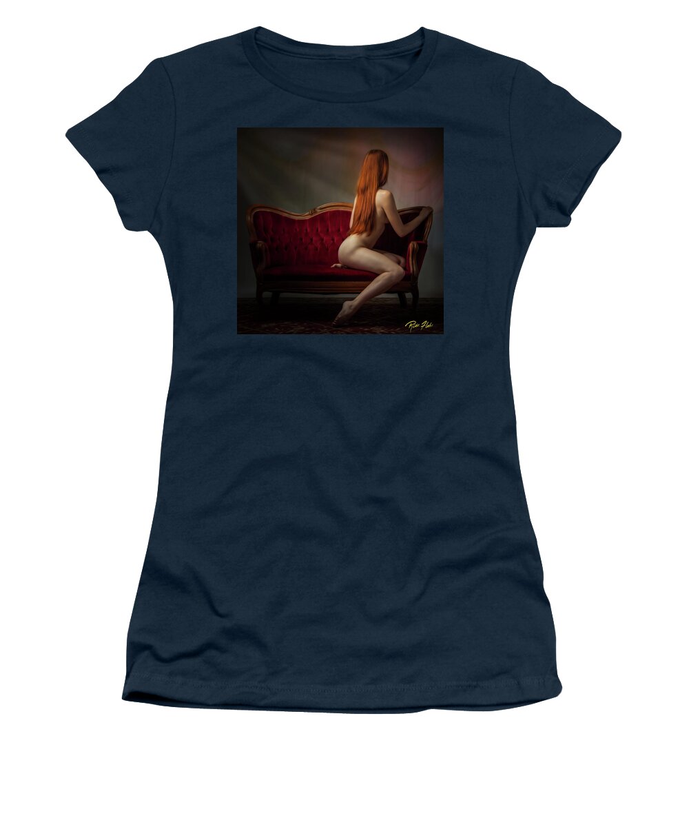 Classical Women's T-Shirt featuring the photograph Expectation by Rikk Flohr