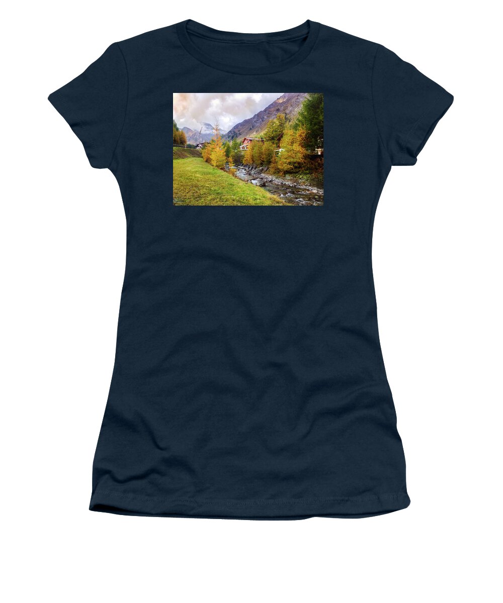 Fall Women's T-Shirt featuring the photograph Fall into Autumn by Cesar Vieira