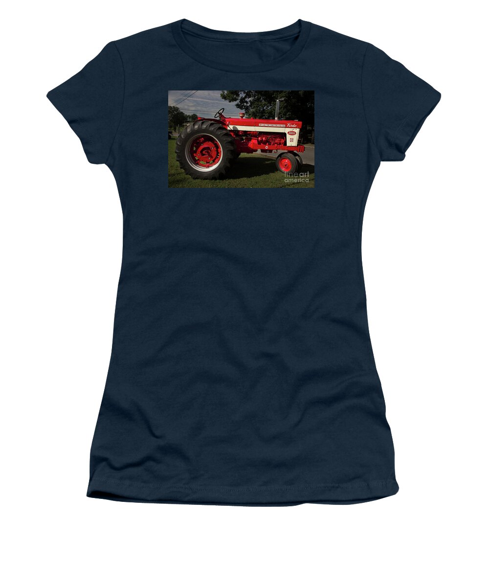 Tractor Women's T-Shirt featuring the photograph Farmall Turbo 560 by Mike Eingle