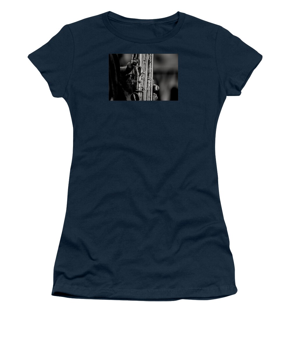 Abstract Women's T-Shirt featuring the photograph Fine Art Black and White-195 by Joseph Amaral