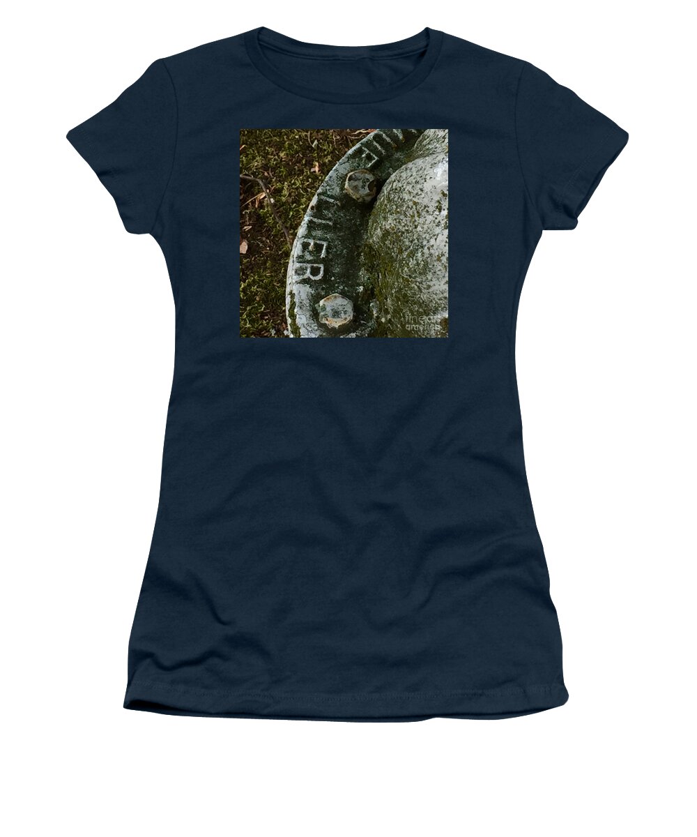 Partial Women's T-Shirt featuring the photograph Fire Hydrant #10 by Suzanne Lorenz