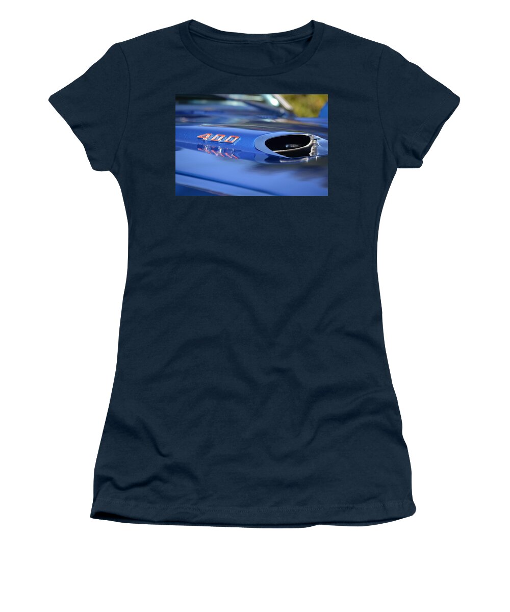  Women's T-Shirt featuring the photograph Firebird Detail by Dean Ferreira