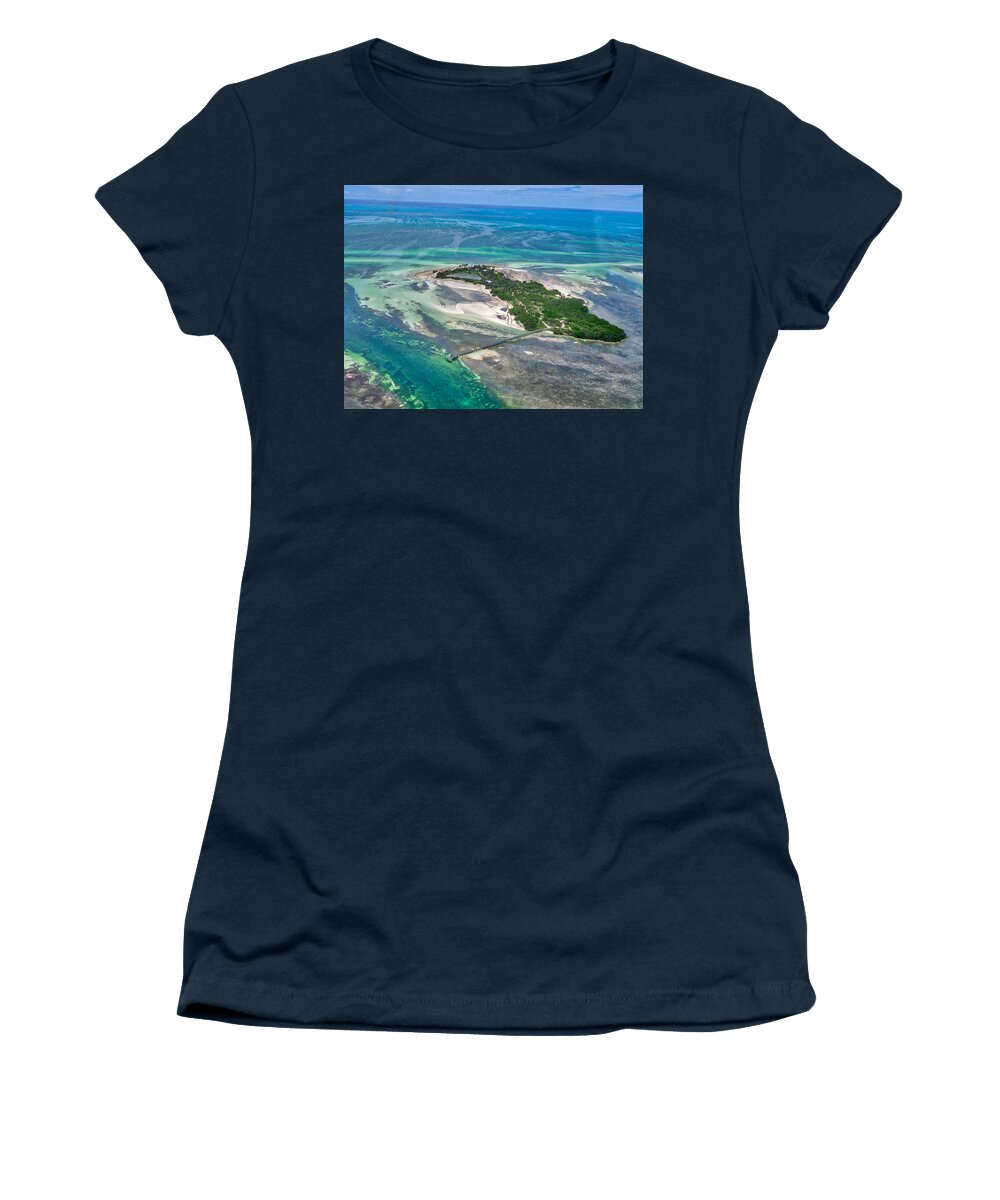 Florida Keys Women's T-Shirt featuring the photograph Florida Keys - One of the by Farol Tomson