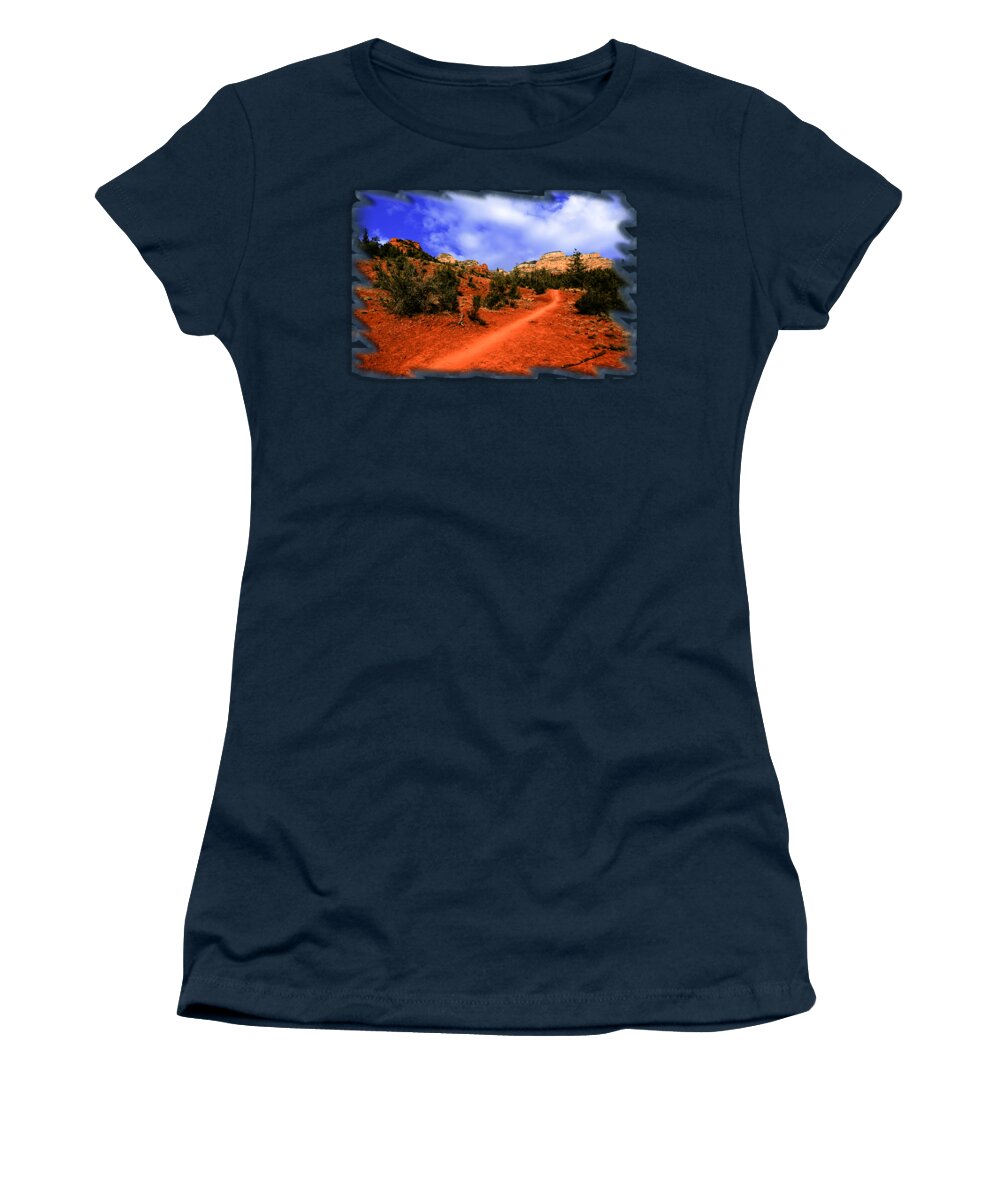 Arizona Women's T-Shirt featuring the photograph Follow Me by Mark Myhaver