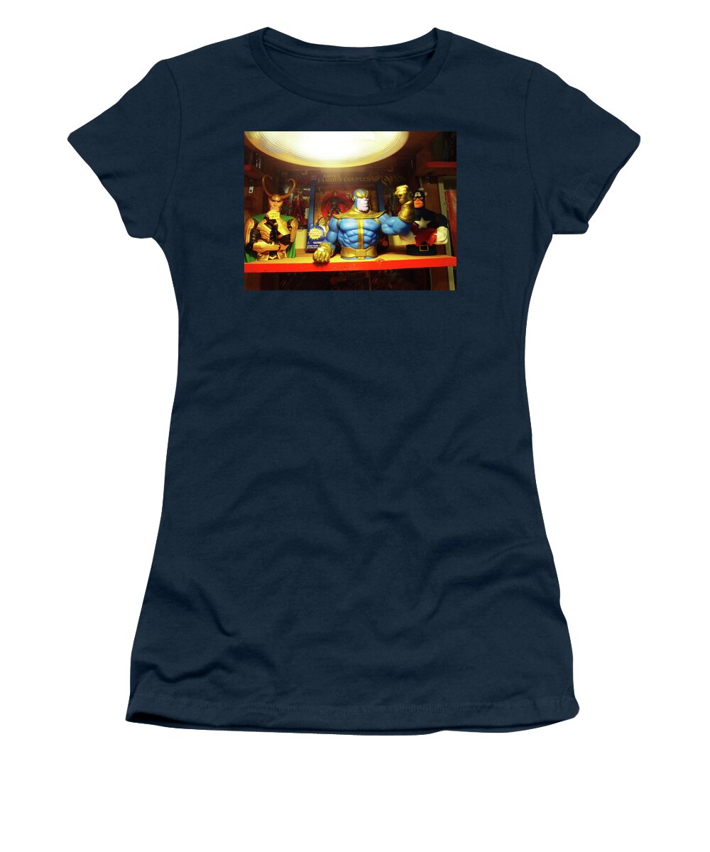 Super Heros Women's T-Shirt featuring the photograph For Sale by Bruce IORIO