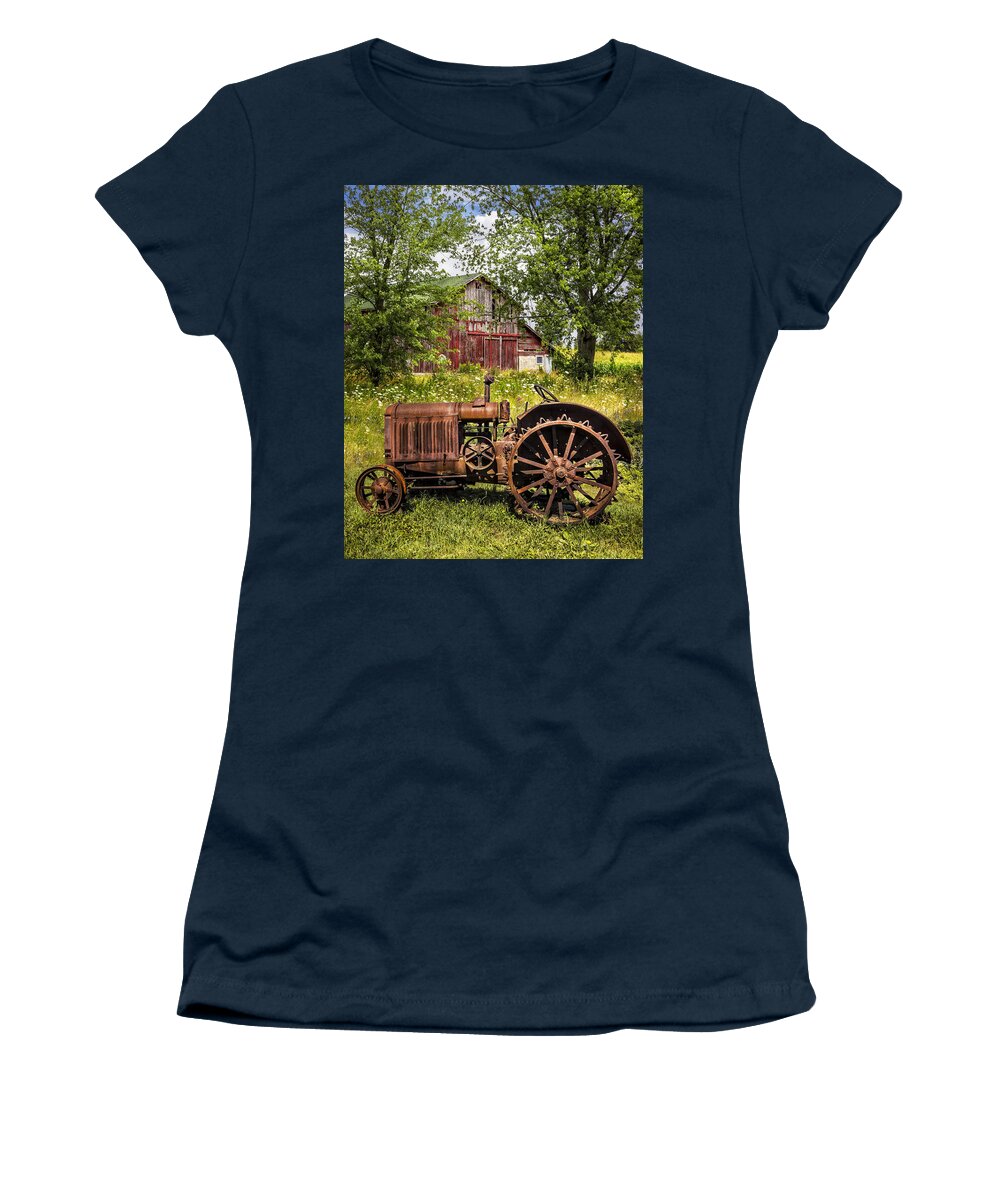American Women's T-Shirt featuring the photograph Forefathers II by Debra and Dave Vanderlaan