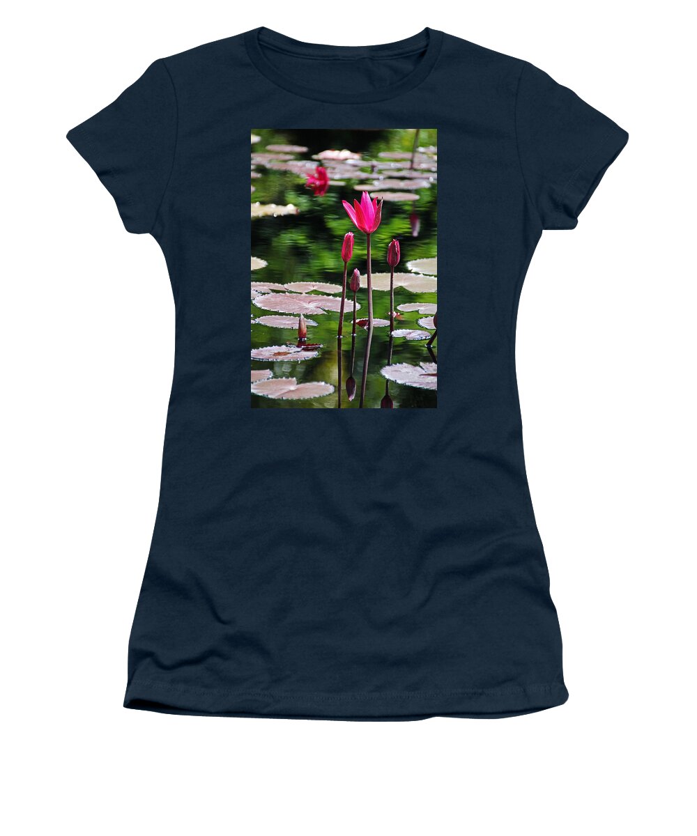 Water Lily Women's T-Shirt featuring the photograph Forever and a Day by Michiale Schneider