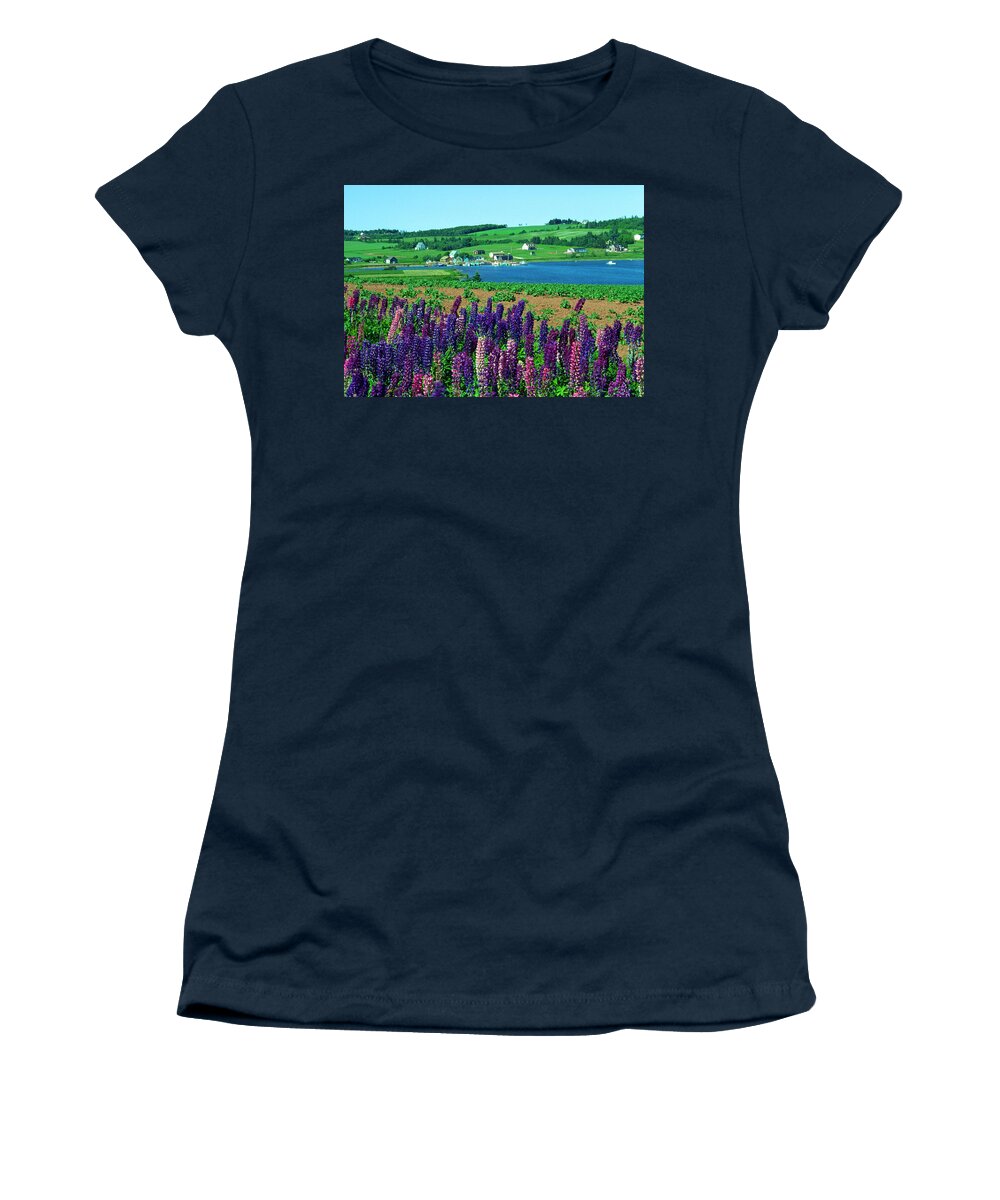 Canada Women's T-Shirt featuring the photograph French River, Prince Edward Island by Gary Corbett