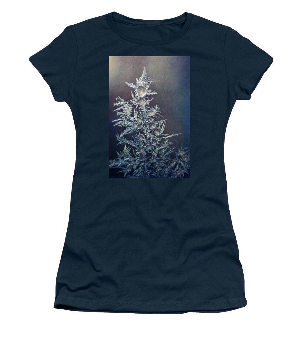 Frozen Women's T-Shirt featuring the photograph Frost by Scott Norris