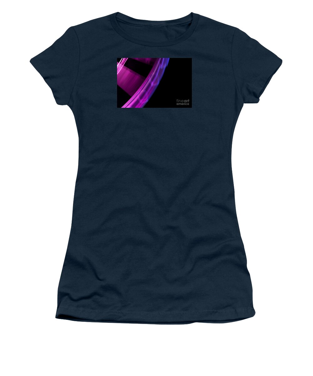 Motion Women's T-Shirt featuring the photograph Fun Wheel Spin Out by Jorgo Photography