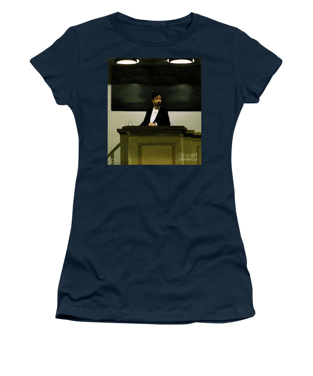 Georg Brandes at the University of Women's T-Shirt by MotionAge Designs - Pixels
