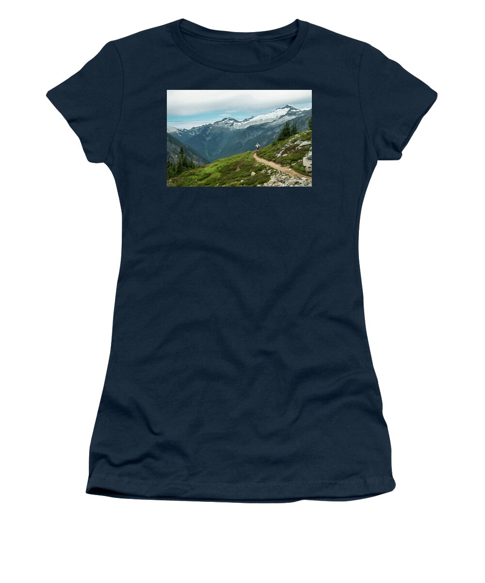 North Cascades Women's T-Shirt featuring the photograph Getting Better All the Time.... by Doug Scrima
