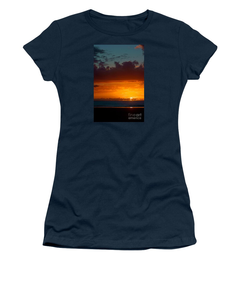 Wales Women's T-Shirt featuring the photograph Gower Sundown by Minolta D