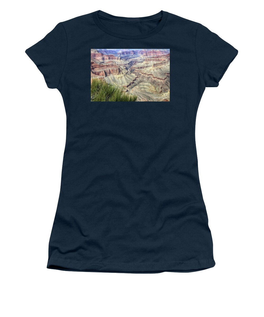 Grand Canyon Women's T-Shirt featuring the photograph Grand Canyon 9 by Teresa Zieba